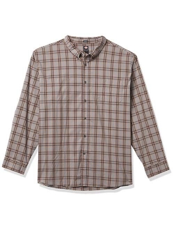 Men's Long Sleeve Flex Plaid Woven Shirt