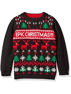 Boys Ugly Chrismas Sweater Animals