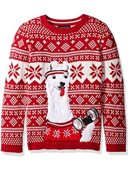 Blizzard Bay Boys Ugly Chrismas Sweater Animals