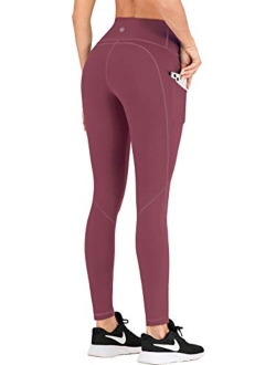 Leggings with Pockets for Women High Waisted Yoga Pants for Women Butt Lifting Workout Leggings for Women with 4 Pockets