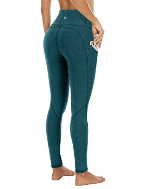 IUGA Leggings with Pockets for Women High Waisted Yoga Pants for Women Butt Lifting Workout Leggings for Women with 4 Pockets