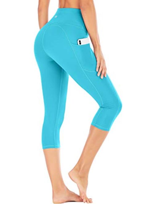 IUGA Leggings with Pockets for Women High Waisted Yoga Pants for Women Butt Lifting Workout Leggings for Women with 4 Pockets