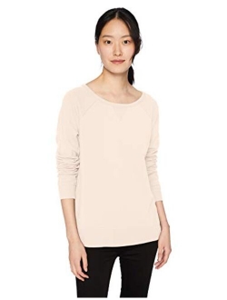 Amazon Brand - Daily Ritual Women's Oversized Terry Cotton and Modal High-Low Sweatshirt