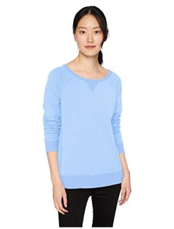 Amazon Brand - Daily Ritual Women's Oversized Terry Cotton and Modal High-Low Sweatshirt