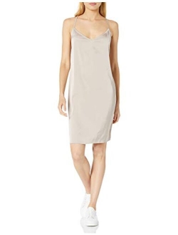 Women's Darcy Loose Tie-Back Silky Stretch Mini Slip Dress