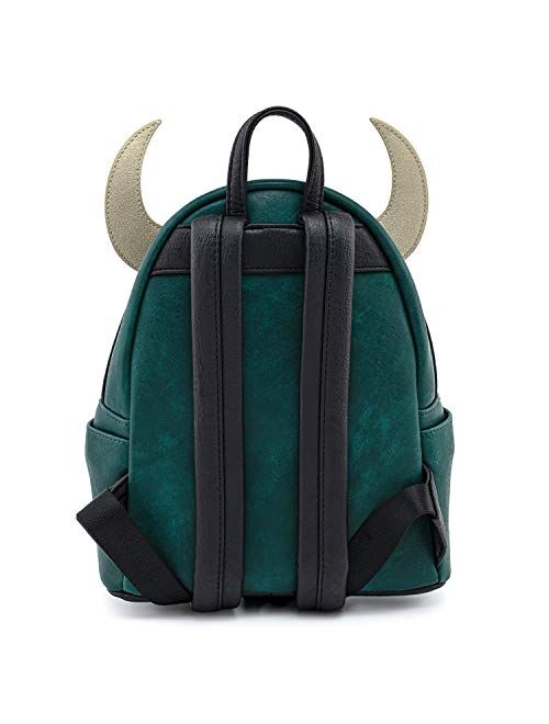 Loungefly Marvel Avengers Loki Cosplay Faux Leather Womens Double Strap Shoulder Bag Purse