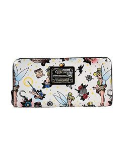 Tinkerbell Tattoo AOP Loungefly cheapest Wallet