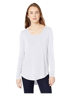 Women's Standard Jersey Long-Sleeve Scoop Neck Shirt