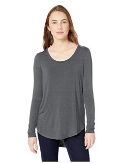 Women's Standard Jersey Long-Sleeve Scoop Neck Shirt