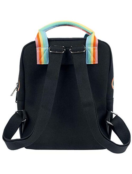 Loungefly Pride Canvas Rainbows Mini Backpack