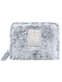 x Star Wars The Empire Strikes Back 40th Anniversary Hoth Faux Fur Zip-Around Wallet