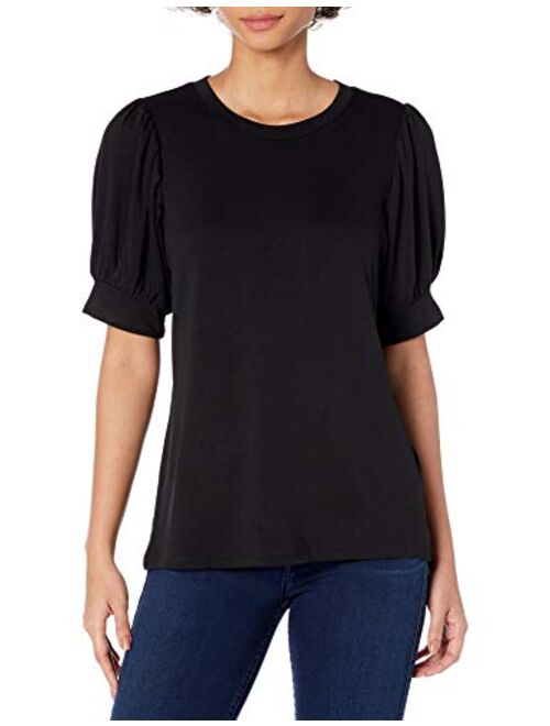 Amazon Brand - Daily Ritual Women's Supersoft Terry Puff-Sleeve Top