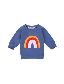 Baby Girls Boys Funny Letter Long Sleeve Sweatshirts Casual Mamas Mini Girls Pullover Fall Winter Clothes