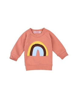 Baby Girls Boys Funny Letter Long Sleeve Sweatshirts Casual Mamas Mini Girls Pullover Fall Winter Clothes