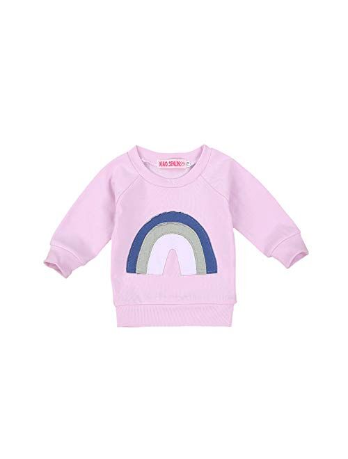 Multitrust Baby Girls Boys Funny Letter Long Sleeve Sweatshirts Casual Mamas Mini Girls Pullover Fall Winter Clothes