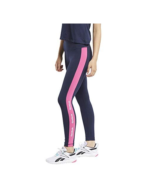 Reebok Women's Training Essentials Linear Logo Leggings