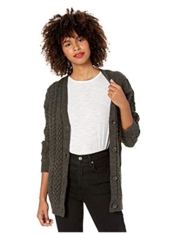 Women's Boyfriend Cable Cardigan