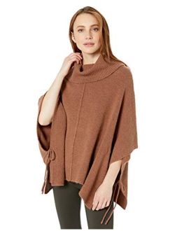 Women's Cozy Cowl Neck Poncho