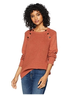 Women's Raglan Shaker Stitch Pullover