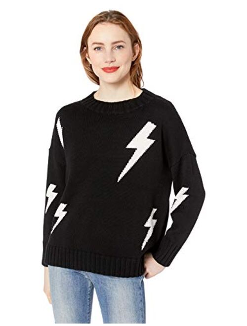 Cable Stitch Women's Intarsia Star Sweater