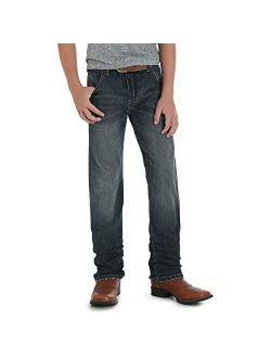 Authentics Boys' Little Retro Slim Fit Straight Leg Jean