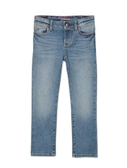 Boys' Adaptive Skinny Fit Jean with Velcro Brand Closure and Fly