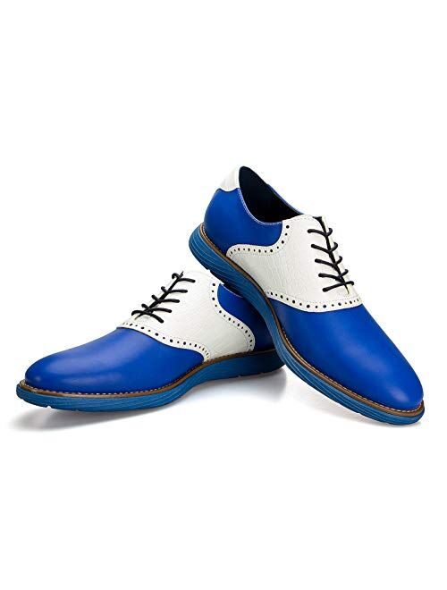 MEIJIANA Men's Oxford Shoes Dress Shoes Men's Lightweight lace-up Fashion Shoes