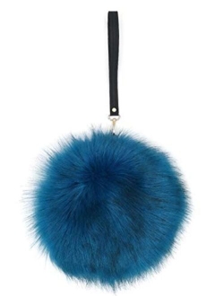 FHQHTH Faux Fur Purse Fashion Clutch Handbag Shoulder Vintage Evening Bags for Women