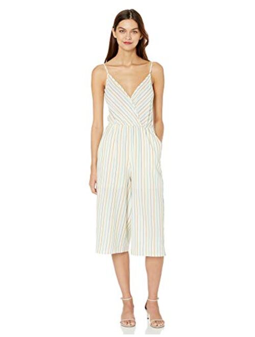 BCBGeneration Women's Multi-Stripe Culotte Jumpsuit