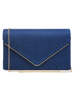 Women Glistening Clutches Handbags Evening Bags Wedding Purses Cocktail Prom Party Clutches