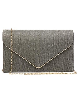 Women Glistening Clutches Handbags Evening Bags Wedding Purses Cocktail Prom Party Clutches