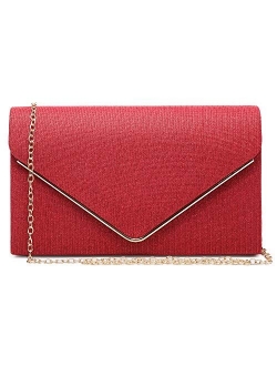 Women Glistening Clutches Handbags Evening Bags Wedding Purses Cocktail Prom Party Clutches