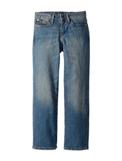 Kids Boy's Hampton Straight Stretch Jeans (Big Kids)