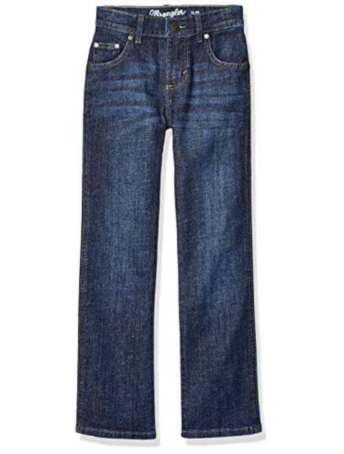 Wrangler Authentics Boys' Little Retro Slim Fit Straight Leg Jean