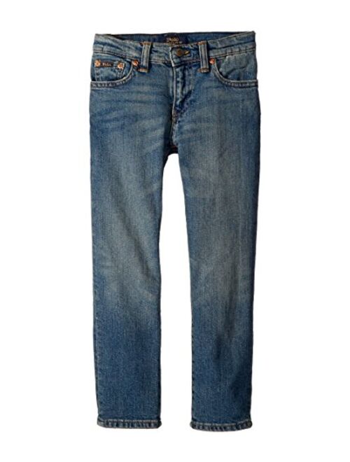 Polo Ralph Lauren Kids Boy's Hampton Straight Stretch Jeans (Little Kids)