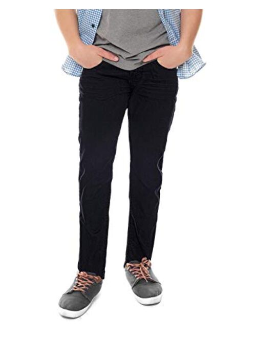 CULTURA Skinny Jeans for Boys, Toddler, Little Boy, Kids, Big Boys, Teens Distressed Denim Pants Size 2T-20