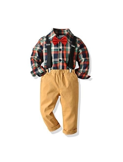 Little Baby Boy Cartoons Print Button Down T Shirt Dress Tops and Shorts Pants Gentlemen Outfit Casual 2pcs Summer Set