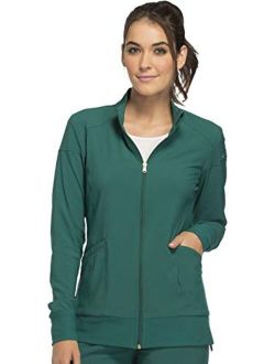 Cherokee iflex Women's Zip Front Warm-Up Scrub Jacket