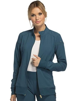 Cherokee iflex Women's Zip Front Warm-Up Scrub Jacket