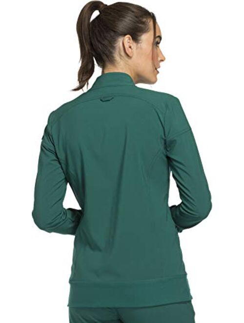 Cherokee iflex Women's Zip Front Warm-Up Scrub Jacket