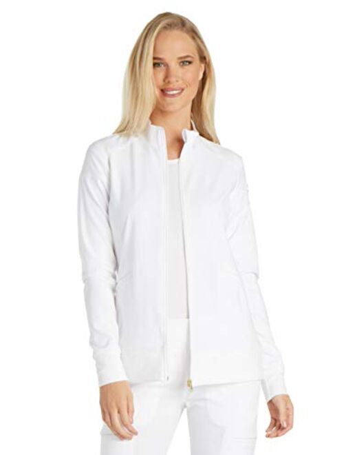 Cherokee iflex Women's Zip Front Warm-Up Scrub Jacket