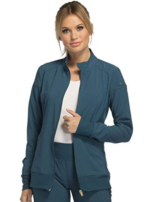 Cherokee iflex Women's Zip Front Warm-Up Scrub Jacket