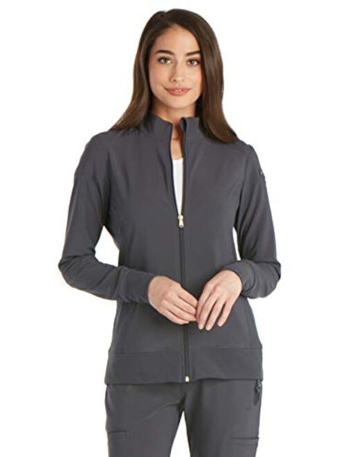 Cherokee iflex Women's Zip Front Warm-Up Scrub Jacket