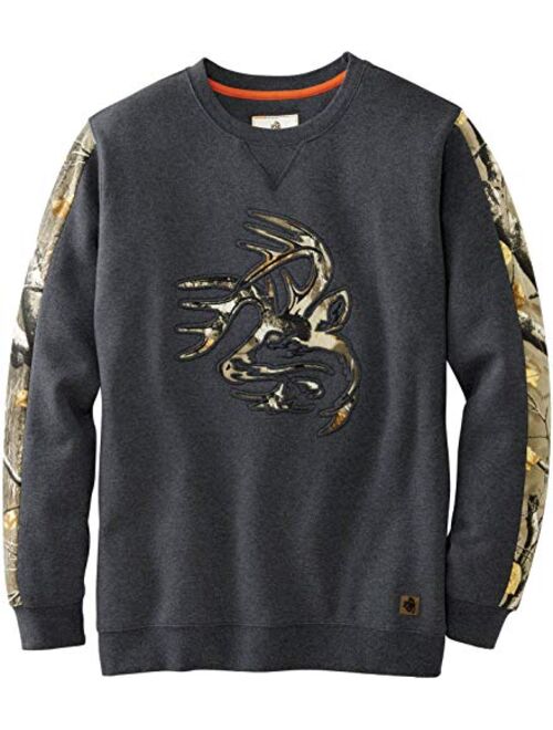 Legendary Whitetails Men's Outfitter Crew Fleece Sweatshirt