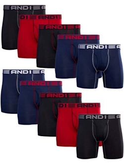 Mens Performance Compression Boxer Briefs (10 Pack)