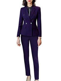 Elegant Business Office Work Women Lady Solid Button Suit Jacket