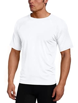 Men's Short Sleeve UPF 50  Swim Shirt (Regular & Extended Sizes)