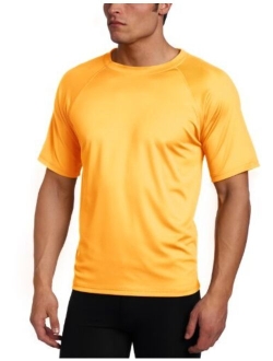 Men's Short Sleeve UPF 50  Swim Shirt (Regular & Extended Sizes)