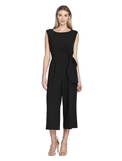 Women's Sleeveless Side Tie Jumpsuit