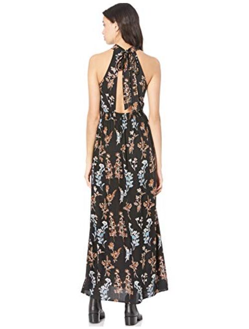 Buy Angie Women's Halter Maxi Dress with Lace Insets online | Topofstyle